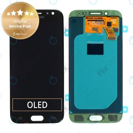 Samsung Galaxy J5 J530F (2017) - LCD Displej + Dotykové Sklo (Black) - GH97-20738A, GH97-20880A Genuine Service Pack