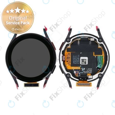 Samsung Galaxy Watch 5 40mm R900 - LCD Displej + Dotykové Sklo + Rám (Graphite) - GH82-30040A Genuine Service Pack