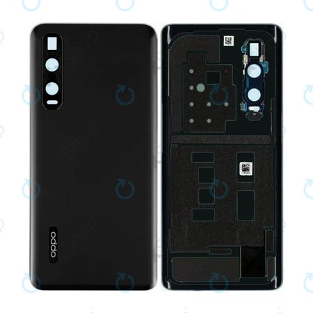 Oppo Find X2 Pro - Bateriový Kryt (Black) - 4903804 Genuine Service Pack