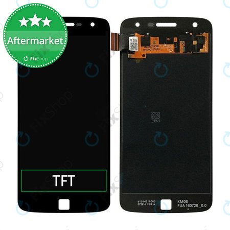 Motorola Moto Z Play XT1635-03 - LCD Displej + Dotykové Sklo (Black) TFT