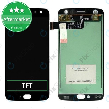 Motorola Moto X4 XT1900 - LCD Displej + Dotykové Sklo (Black) TFT