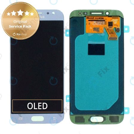 Samsung Galaxy J5 J530F (2017) - LCD Displej + Dotykové Sklo (Blue Silver) - GH97-20738B, GH97-20880B Genuine Service Pack