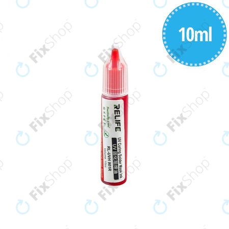 Relife RL-901R - UV Vytvrditelná Pájecí Maska - 10ml (Červená)