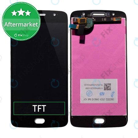 Motorola Moto G5S XT1794 - LCD Displej + Dotykové Sklo (Black) TFT