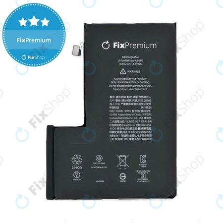 Apple iPhone 12 Pro Max - Baterie A2466 3687mAh FixPremium