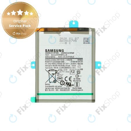 Samsung Galaxy A71 A715F - Baterie EB-BA715ABY 4500mAh - GH82-22153A Genuine Service Pack