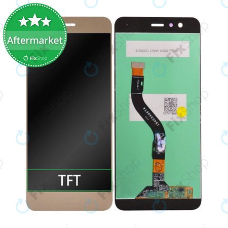 Huawei P10 lite - LCD Displej + Dotykové Sklo (Platinum Gold) TFT