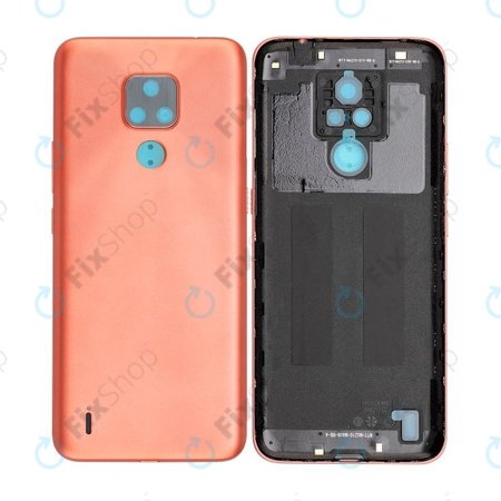 Motorola Moto E7 XT2095 - Bateriový Kryt (Satin Coral)