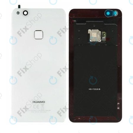 Huawei P10 Lite - Bateriový Kryt + Senzor Otisku Prstu (White) - 02351FXA Genuine Service Pack