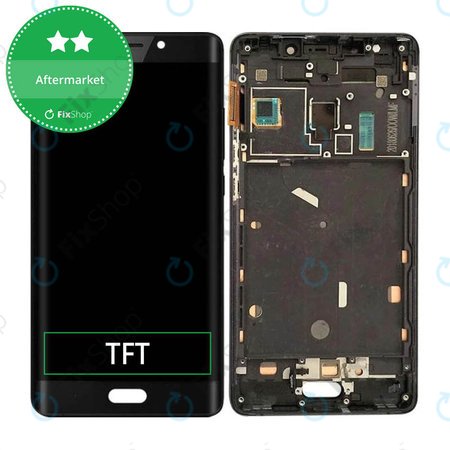 Xiaomi Mi Note 2 - LCD Displej + Dotykové Sklo + Rám (Black) TFT